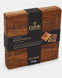 New Dunnes Stores Neven Maguire Wooden Wine Set