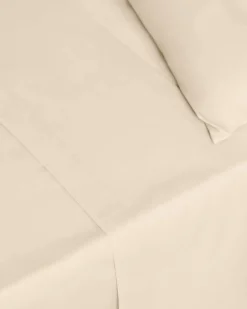 New Dunnes Stores Non Iron Percale Flat Sheet 180 Thread Count - Double