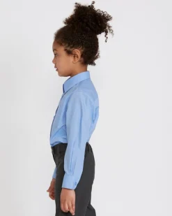 Online Dunnes Stores Non-Iron Long-Sleeved Blouses - Pack Of 3