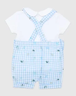 New Dunnes Stores Ocean Dungaree (Newborn-12 Months)