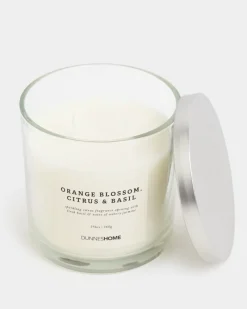 Best Dunnes Stores Orange Blossom, Citrus And Basil Two-Wick Scented Candle