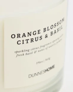 Best Dunnes Stores Orange Blossom, Citrus And Basil Two-Wick Scented Candle