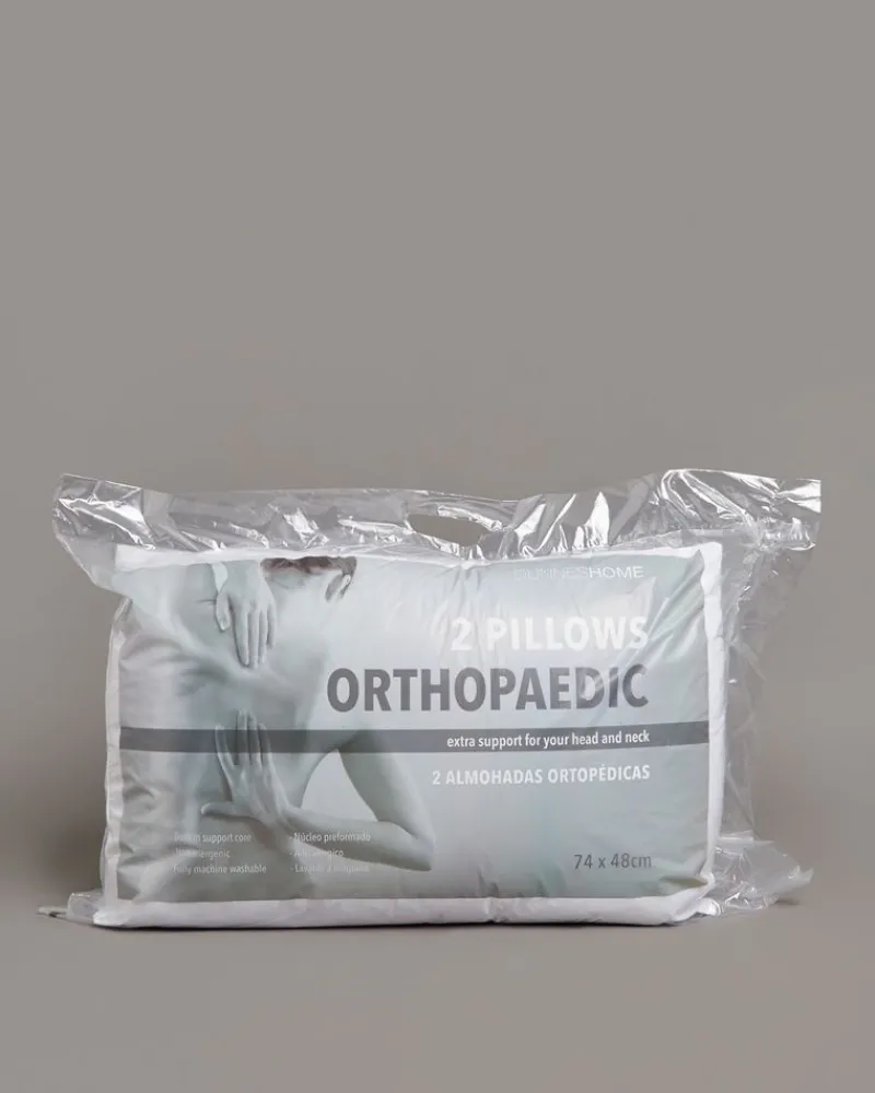 Discount Dunnes Stores Orthopaedic Pillow - Pack Of 2