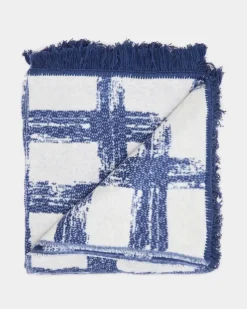 Online Dunnes Stores Paul Costelloe Living Blue Check Throw
