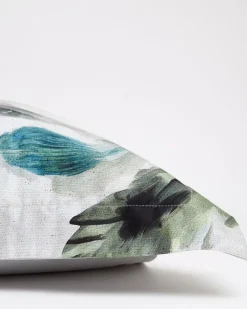 New Dunnes Stores Paul Costelloe Living Grey Floral Oxford Pillowcase