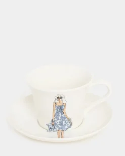 Discount Dunnes Stores Paul Costelloe Living Lady Cup And Saucer Boxset