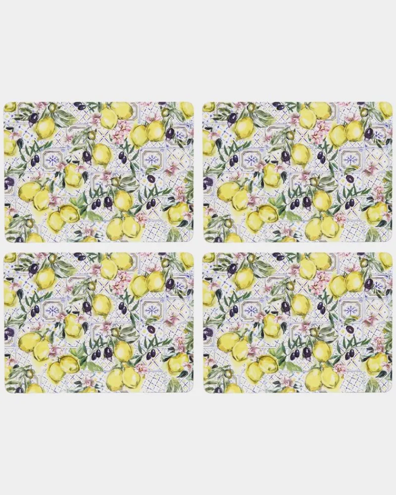 Online Dunnes Stores Paul Costelloe Living Lemon Placemats - Set Of 4
