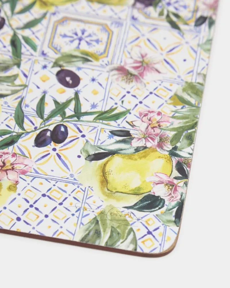 Online Dunnes Stores Paul Costelloe Living Lemon Placemats - Set Of 4