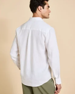 Best Dunnes Stores Paul Costelloe Living Men Long Sleeve Linen Solid Shirt