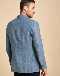 Sale Dunnes Stores Paul Costelloe Living Men Check Linen Blazer