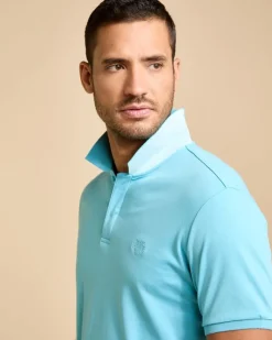 New Dunnes Stores Paul Costelloe Living Mercerised Pima Cotton Polo Shirt