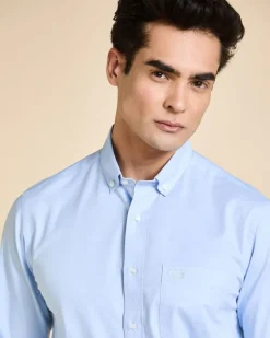 Outlet Dunnes Stores Paul Costelloe Living Regular Fit Stretch Oxford