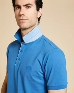 Fashion Dunnes Stores Paul Costelloe Living Stretch Pique Polo Shirt