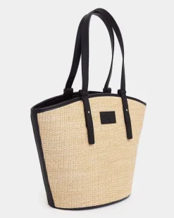 Best Dunnes Stores Paul Costelloe Living Studio Black Beach Bag