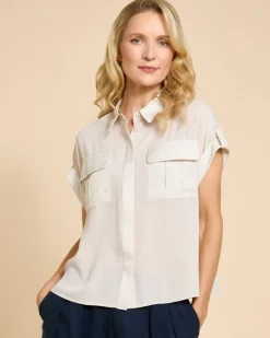 Clearance Dunnes Stores Paul Costelloe Living Studio Stone Pocket Blouse