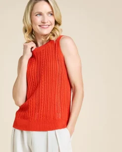 Fashion Dunnes Stores Paul Costelloe Living Studio Red Polly Vest