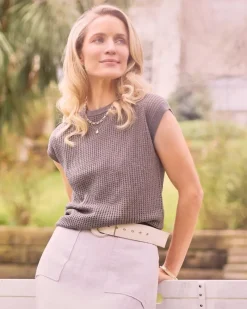 Online Dunnes Stores Paul Costelloe Living Studio Khaki Ayla Vest