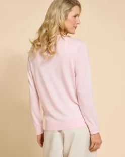 Fashion Dunnes Stores Paul Costelloe Living Studio Pink Superfine Cardigan