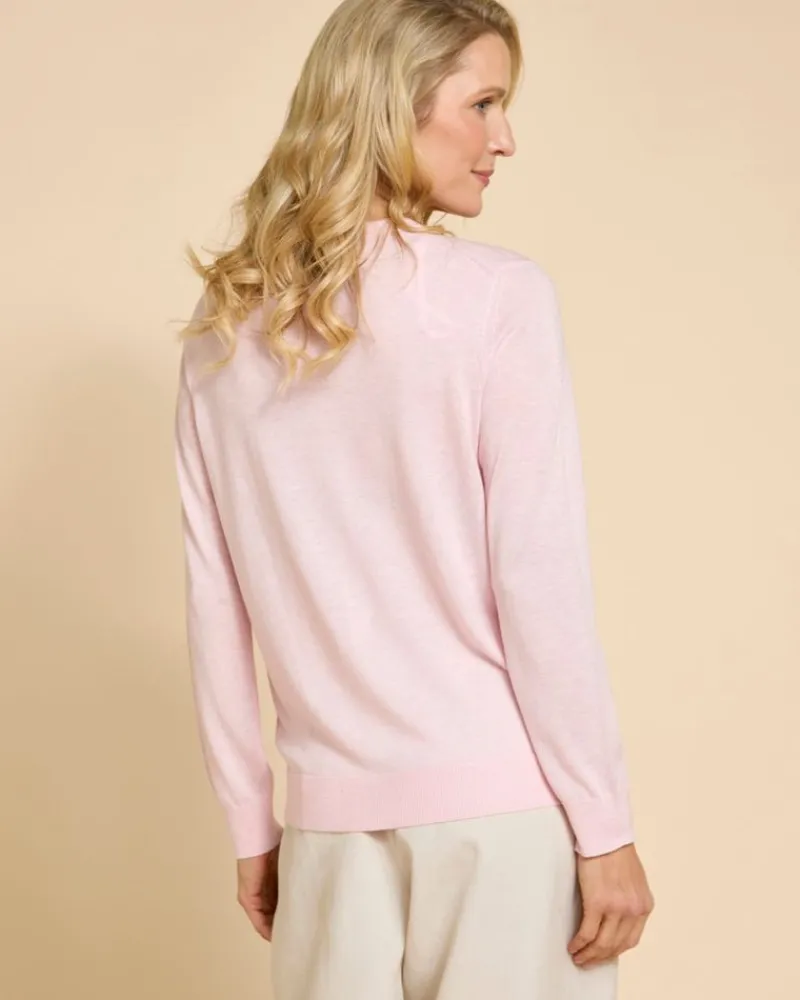 Fashion Dunnes Stores Paul Costelloe Living Studio Pink Superfine Cardigan