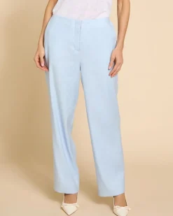Clearance Dunnes Stores Paul Costelloe Living Studio Blue Linen Suit Trousers