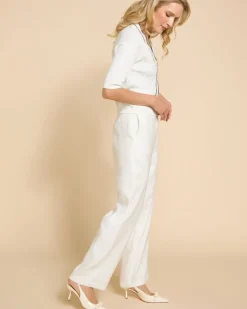 Best Dunnes Stores Paul Costelloe Living Studio Ivory Linen Suit Trousers