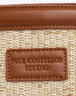 Clearance Dunnes Stores Paul Costelloe Living Studio Brown Beach Bag