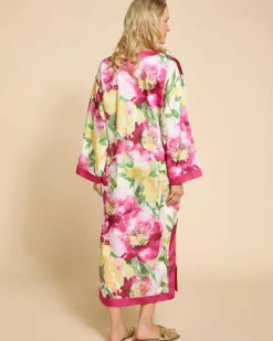 Discount Dunnes Stores Paul Costelloe Living Studio Pink And Yellow Floral Kaftan