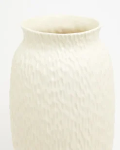 Online Dunnes Stores Paul Costelloe Living Textured Ivory Vase