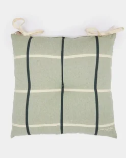 New Dunnes Stores Paul Costelloe Living Yarn Dye Laurel Seat Pad