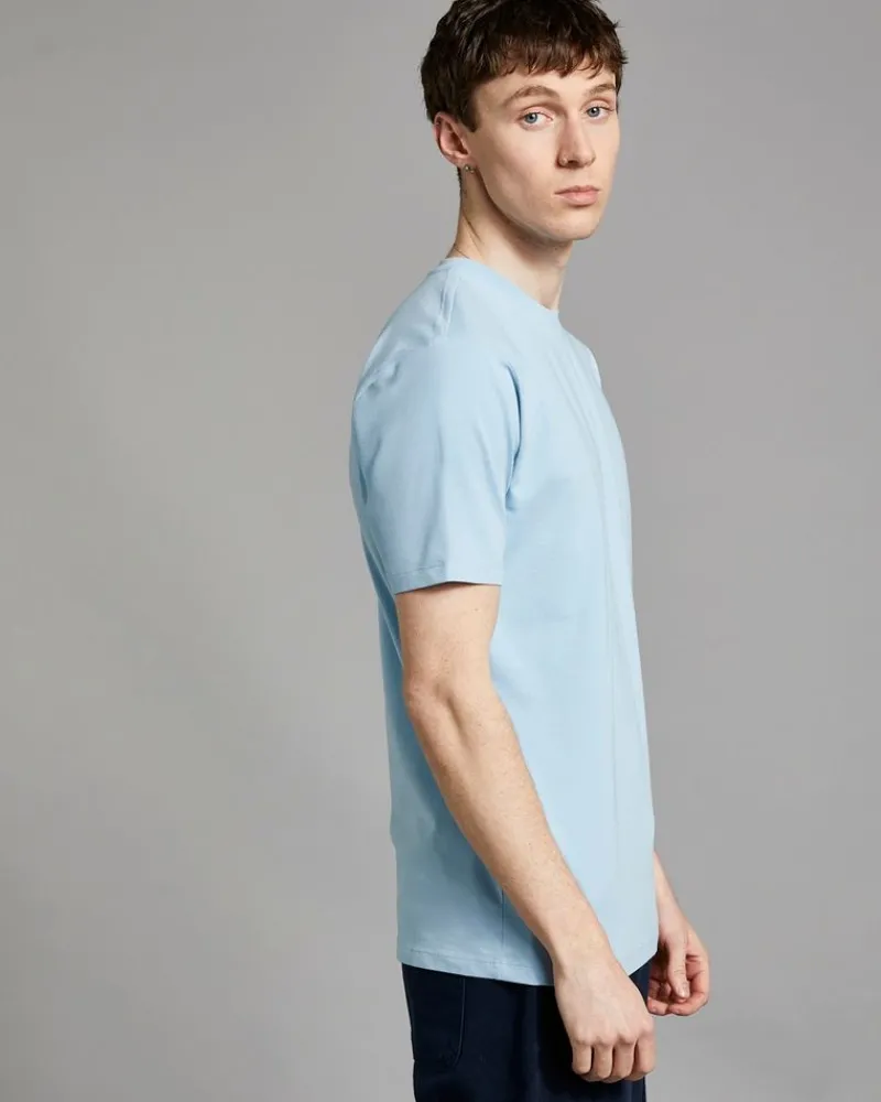 Discount Dunnes Stores Paul Galvin Blue Stretch T-Shirt