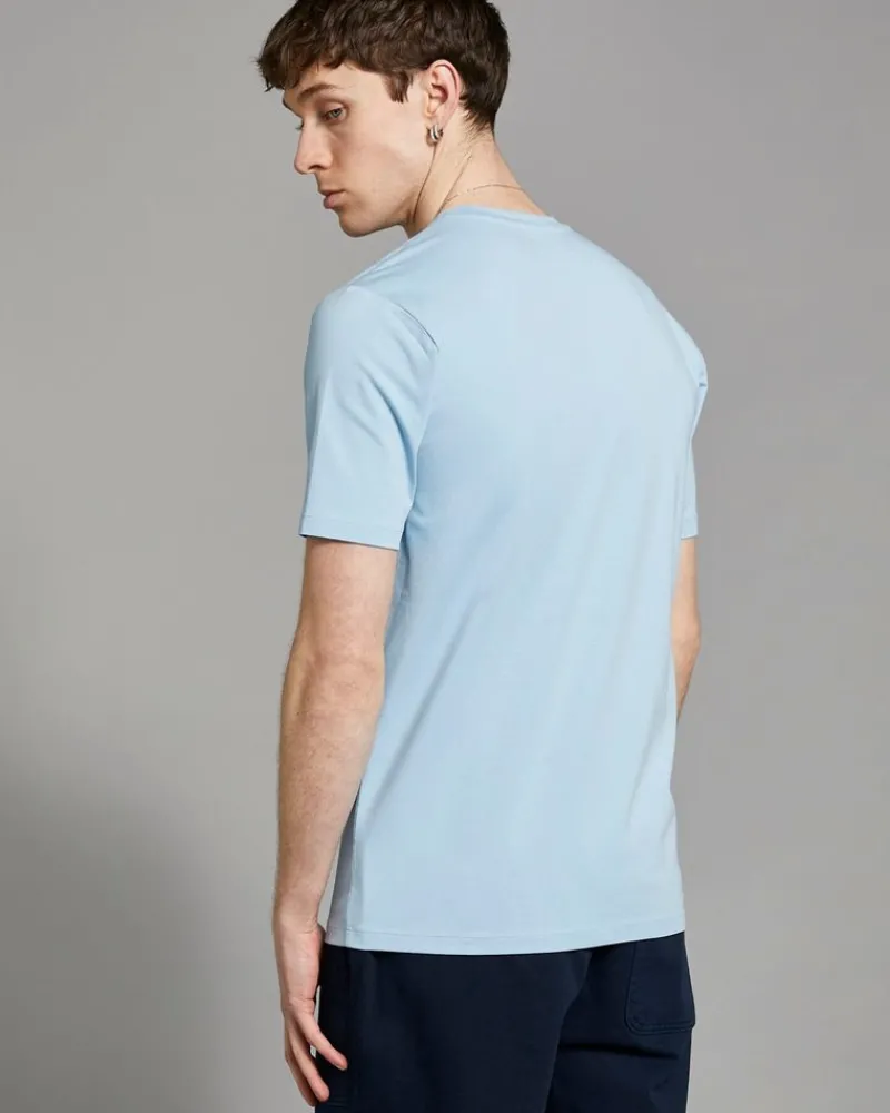 Discount Dunnes Stores Paul Galvin Blue Stretch T-Shirt