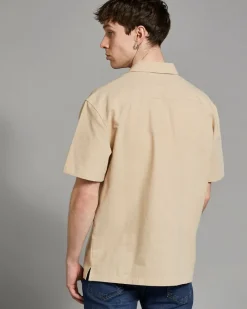 Outlet Dunnes Stores Paul Galvin Chest Pocket Short-Sleeved Shirt