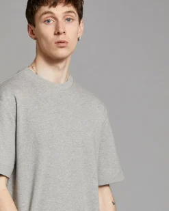 Hot Dunnes Stores Paul Galvin Grey Heavyweight Loose Fit T-Shirt