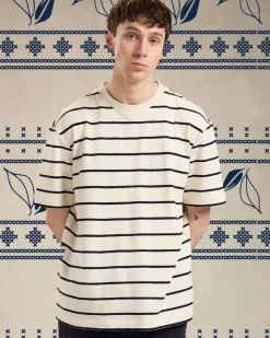 Online Dunnes Stores Paul Galvin Stripe Terry T-Shirt