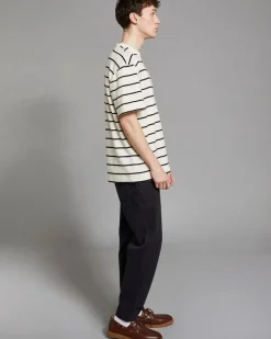 Online Dunnes Stores Paul Galvin Stripe Terry T-Shirt