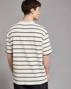 Online Dunnes Stores Paul Galvin Stripe Terry T-Shirt