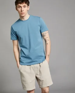 Online Dunnes Stores Paul Galvin Teal Stretch Fit T-Shirt