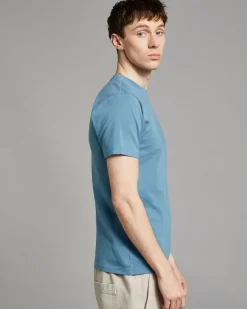 Online Dunnes Stores Paul Galvin Teal Stretch Fit T-Shirt