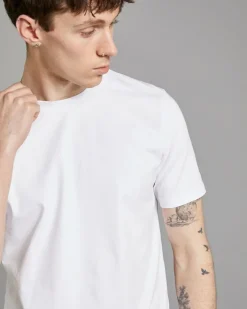 Fashion Dunnes Stores Paul Galvin White Stretch Fit T-Shirt
