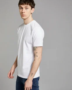 Fashion Dunnes Stores Paul Galvin White Stretch Fit T-Shirt