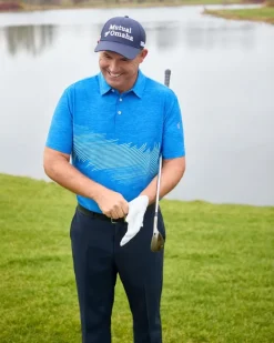 Clearance Dunnes Stores Pádraig Harrington Chest Print Polo