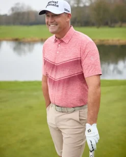 New Dunnes Stores Pádraig Harrington Chest Print Polo Shirt