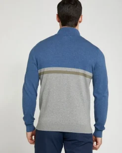 Hot Dunnes Stores Pádraig Harrington Colour Block Half Zip Jumper