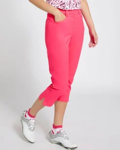 Hot Dunnes Stores Pádraig Harrington Coral Cropped Golf Trousers