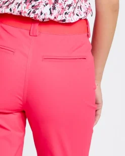 Hot Dunnes Stores Pádraig Harrington Coral Cropped Golf Trousers