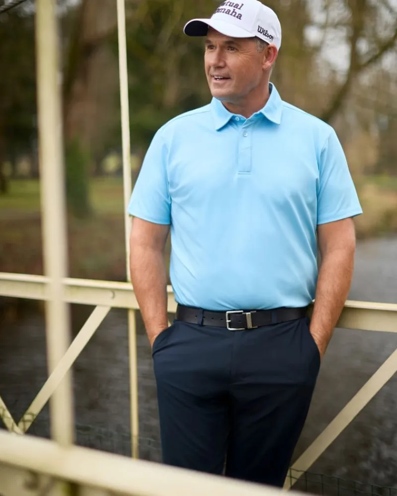 New Dunnes Stores Pádraig Harrington Golf Slim Fit Polo Shirt