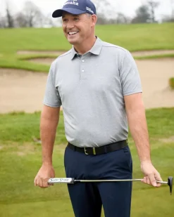 New Dunnes Stores Pádraig Harrington Golf Textured Polo Shirt