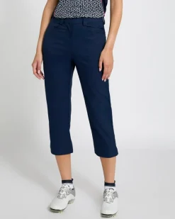Online Dunnes Stores Pádraig Harrington Navy Cropped Golf Trousers
