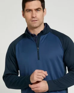 Sale Dunnes Stores Pádraig Harrington Panel Quarter Zip Top