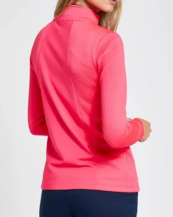 Clearance Dunnes Stores Pádraig Harrington Pink Textured Golf Jacket